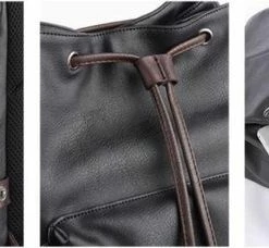 Goedkoop ???? Heanvèr HEANVÈR Classic Vintage Rugzak - Rugtas - 15.6 Inch Laptop Tas - Waterdicht - Zwart ⭐ -Samsonite Winkel 550x228