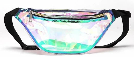 Nieuw ⌛ Merkloos Heuptas Holografisch - Fanny Pack - Buideltasje - Heuptasje Dames - Festival Tasje - Kunststof - 30 X 15 Cm - Transparant - Groen ???? 3 Nieuw ⌛ Merkloos Heuptas Holografisch - Fanny Pack - Buideltasje - Heuptasje Dames - Festival Tasje - Kunststof - 30 X 15 Cm - Transparant - Groen ????