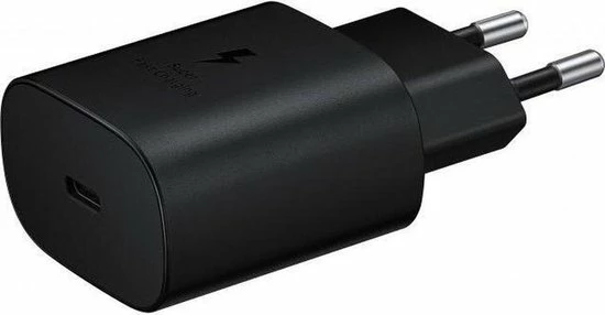 Nieuw ✔️ Merkloos PD 25W USB-C / Type-C Reislader Met één Poort Voor Samsung-apparaten Snel Opladen, EU-stekker (zwart) ⭐ 3 Nieuw ✔️ Merkloos PD 25W USB-C / Type-C Reislader Met één Poort Voor Samsung-apparaten Snel Opladen, EU-stekker (zwart) ⭐