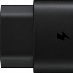 Alternative view of Nieuw ✔️ Merkloos PD 25W USB-C / Type-C Reislader Met één Poort Voor Samsung-apparaten Snel Opladen, EU-stekker (zwart) ⭐
