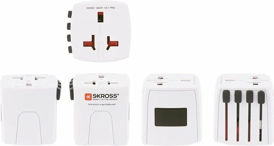 Gloednieuw ???? SKROSS Reisstekker World Adapter MUV Micro ???? 24 Gloednieuw ???? SKROSS Reisstekker World Adapter MUV Micro ???? - Afbeelding 22