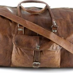 Gloednieuw ⌛ Oncedoce Sporttas 54 X 27 X 27 Cm - Echte Leder - Cognac Bruin – Reistas Casual Vintage Look Design ???? 28 Gloednieuw ⌛ Oncedoce Sporttas 54 X 27 X 27 Cm - Echte Leder - Cognac Bruin – Reistas Casual Vintage Look Design ???? -Samsonite Winkel 550x307 2