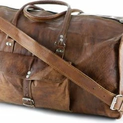 Gloednieuw ⌛ Oncedoce Sporttas 54 X 27 X 27 Cm - Echte Leder - Cognac Bruin – Reistas Casual Vintage Look Design ???? 38 Gloednieuw ⌛ Oncedoce Sporttas 54 X 27 X 27 Cm - Echte Leder - Cognac Bruin – Reistas Casual Vintage Look Design ???? -Samsonite Winkel 550x314 1