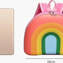 Flash-uitverkoop ???? Merkloos Rugtasje - Rugzak - Schooltas Hard Shell Regenboog Roze Wit - Waterdicht - Jongens - Meisjes - Cadeau - Sinterklaas - Kerst - 1 Jaar - 2 Jaar ???? -Samsonite Winkel 550x329 2