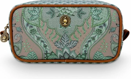 Gloednieuw ???? Pip Studio - Make-up Tas - Vierkant - Kyoto Festival - Groen - Small ???? 3 Gloednieuw ???? Pip Studio - Make-up Tas - Vierkant - Kyoto Festival - Groen - Small ????