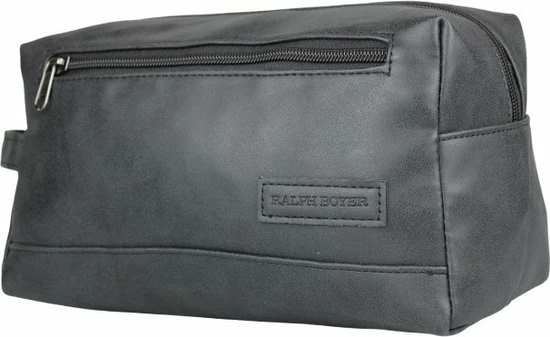 Uitgang ???? Fana Bags Toilettas Vintage Leather Look - Toilettas/make-up Tas Met Handvat Voor Heren/dames - Reis Toilettassen - ???? Handbagage ???? 6 Uitgang ???? Fana Bags Toilettas Vintage Leather Look - Toilettas/make-up Tas Met Handvat Voor Heren/dames - Reis Toilettassen - ???? Handbagage ???? - Afbeelding 4