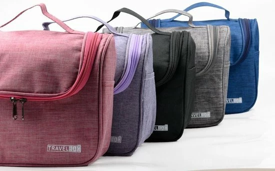 Beste deal ???? Merkloos Decopatent® Ophangbare Toilettas Met Haak - Dames & Heren - Travel Bag Organizer - Waterdichte Reis Tas - Mannen & Vrouwen - Grijs ???? 4 Beste deal ???? Merkloos Decopatent® Ophangbare Toilettas Met Haak - Dames & Heren - Travel Bag Organizer - Waterdichte Reis Tas - Mannen & Vrouwen - Grijs ???? - Afbeelding 2
