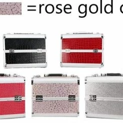 Beste Verkoop ???? Guardian Beauty Beautycase / Beautykoffer - Aluminium - Kapper - Tattoo - Nagel - Visagie - Make-up - Cosmetica - Schmink - Beauty Case / Beauty Koffer ⭐