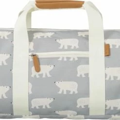 Goedkoopste ???? Fresk Weekendtas Polar Bear - Weekendzak - Sporttas - Reistas -turntas - Kinderzak - Licht Blauw ????
