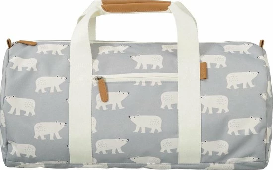 Goedkoopste ???? Fresk Weekendtas Polar Bear - Weekendzak - Sporttas - Reistas -turntas - Kinderzak - Licht Blauw ???? 4 Goedkoopste ???? Fresk Weekendtas Polar Bear - Weekendzak - Sporttas - Reistas -turntas - Kinderzak - Licht Blauw ???? - Afbeelding 2