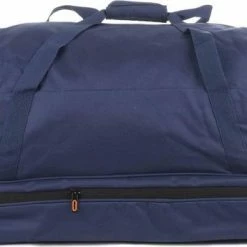 Korting ✨ Travelite Basics Wheeled Duffle 70cm Expandable Navy/Orange ???? -Samsonite Winkel 550x345