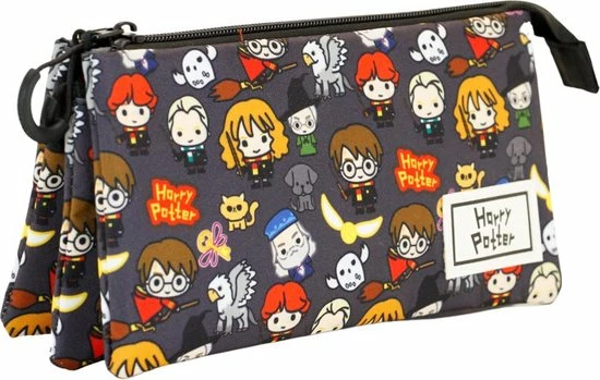 Aanbiedingen ???? Harry Potter Rugzak Charms + Etui - Hoogte 44cm ✨ 4 Aanbiedingen ???? Harry Potter Rugzak Charms + Etui - Hoogte 44cm ✨ - Afbeelding 2
