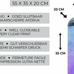 Coupon ❤️ MuchoWow Koffer - Meisje - Waterverf - Pastel - Blauw - Trolley - ???? Handbagage - 35x55x20 Cm - Koffer Meisje - Reiskoffer ???? 12 Coupon ❤️ MuchoWow Koffer - Meisje - Waterverf - Pastel - Blauw - Trolley - ???? Handbagage - 35x55x20 Cm - Koffer Meisje - Reiskoffer ???? -Samsonite Winkel 550x357 4