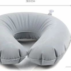 Beste deal ✔️ Merkloos Decopatent® 3 Delige Reiskussen SET - Opblaasbaar Reis Nekkussen - Slaapmasker Oogmasker Oordopjes - Auto Vliegtuig - Vrouw & Man ???? -Samsonite Winkel 550x358 2