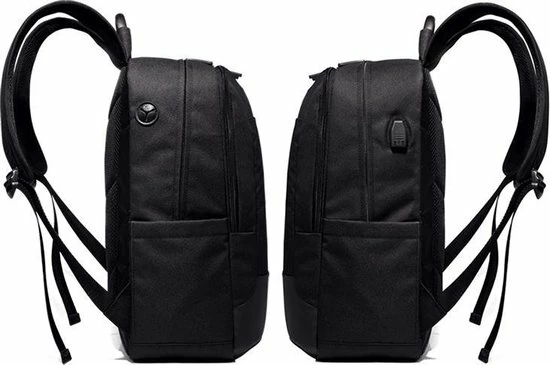 Gloednieuw ✔️ Pro-Care Rugtas/Backpack Antidiefstal - Waterproof Oxford Fabric - 2 USB Aansluiting - Tot 15.6inch Laptop - Extra Ventilatie - Voor Werk, School Of Reizen - Heren/Dames Met Rits - Zwart ⭐ 7 Gloednieuw ✔️ Pro-Care Rugtas/Backpack Antidiefstal - Waterproof Oxford Fabric - 2 USB Aansluiting - Tot 15.6inch Laptop - Extra Ventilatie - Voor Werk, School Of Reizen - Heren/Dames Met Rits - Zwart ⭐ - Afbeelding 5