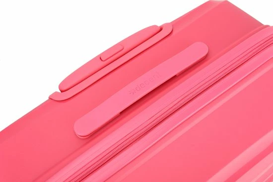 Coupon ✔️ Decent CROSS-ONE PP Trolley 76 Cm - 94 Liter - TSA Slot - Pink ???? 10 Coupon ✔️ Decent CROSS-ONE PP Trolley 76 Cm - 94 Liter - TSA Slot - Pink ???? - Afbeelding 8