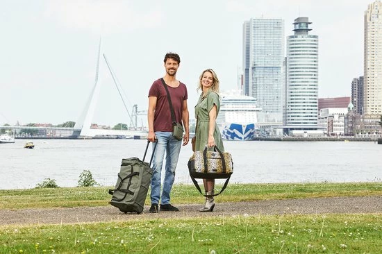 Korting ❤️ Enrico Benetti Amsterdam 35326 Wieltas M - 72,5 Liter - Blauw ???? 11 Korting ❤️ Enrico Benetti Amsterdam 35326 Wieltas M - 72,5 Liter - Blauw ???? - Afbeelding 9