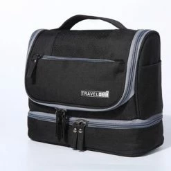 Beste deal ❤️ Rainbecom Toilettassen - Beautycases - Toilettas Met Haak - Reis Organizer - Zwart ????