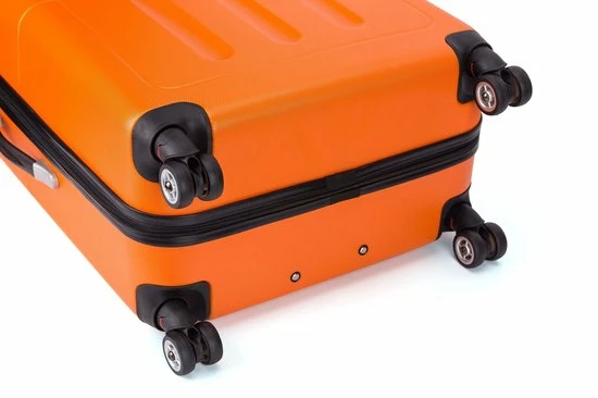 Nieuw ???? Decent Neon Fix ???? Handbagage Koffer - 55 Cm - Oranje ⭐ 11 Nieuw ???? Decent Neon Fix ???? Handbagage Koffer - 55 Cm - Oranje ⭐ - Afbeelding 9