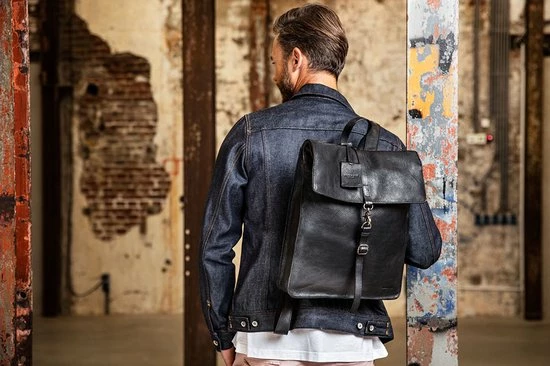 Goedkoop ???? Burkely Antique Avery Unisex Leren Rugzak - Bruin ???? 17 Goedkoop ???? Burkely Antique Avery Unisex Leren Rugzak - Bruin ???? - Afbeelding 15