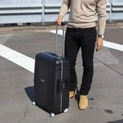 Uitgang ???? CarryOn Steward Kofferset - 2-delige TSA Trolleyset Met Kliksloten - Dubbele Wielen - Zwart ???? 22 Uitgang ???? CarryOn Steward Kofferset - 2-delige TSA Trolleyset Met Kliksloten - Dubbele Wielen - Zwart ???? -Samsonite Winkel 550x366 84