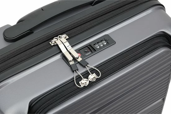 Korting ???? Decent B-Motion ???? Handbagage Koffer 55 Cm / Business Laptop Koffer 15" - Pearly Grey ???? 9 Korting ???? Decent B-Motion ???? Handbagage Koffer 55 Cm / Business Laptop Koffer 15" - Pearly Grey ???? - Afbeelding 7
