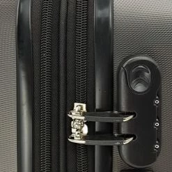 Beste Pirce ???? SB Travelbags 'Expandable' ???? Handbagage Koffer 51cm 4 Wielen Trolley - Donker Grijs ✨ -Samsonite Winkel 550x376 1