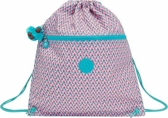 Gloednieuw ❤️ Kipling SUPERTABOO Meisjes Rugzak - Poppy Geo ???? 3 Gloednieuw ❤️ Kipling SUPERTABOO Meisjes Rugzak - Poppy Geo ????
