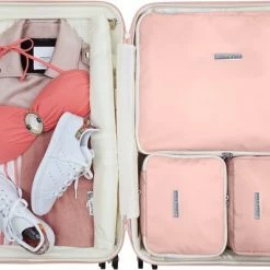 Alternative view of Beste deal ???? SUITSUIT - Fabulous Fifties - Papaya Peach - Packing Cube Set (66 Cm) ✔️
