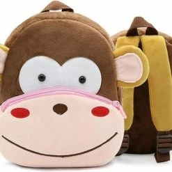 Nieuw ⭐ KAKOO Kinder Rugzak Aap | Peuter | Kleuter | 6 Liter | Dieren | Schooltas ????