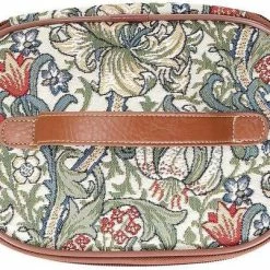 Uitgang ✨ Signare - Toilettas - Gobelin - Gouden Lelie - Golden Lily - Bloemen ???? 11 Uitgang ✨ Signare - Toilettas - Gobelin - Gouden Lelie - Golden Lily - Bloemen ???? -Samsonite Winkel 550x402