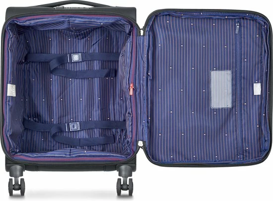 Beste Verkoop ???? Delsey Montmartre Air 2.0 ???? Handbagagekoffer - 55 Cm Slim - Uitbreidbaar - Zwart ✨ 5 Beste Verkoop ???? Delsey Montmartre Air 2.0 ???? Handbagagekoffer - 55 Cm Slim - Uitbreidbaar - Zwart ✨ - Afbeelding 3