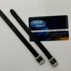 Aanbiedingen 👍 Card Vision Huismerk 2 Stuks: Leren Koffer Riempje Voor De Bevestiging Van Een Kofferlabel 🧨