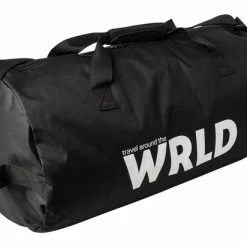 Alternative view of Beste Verkoop ???? Gusta® Gusta - Weekendtas - Zwart Met Tekst 'WRLD' - 55x30cm ????
