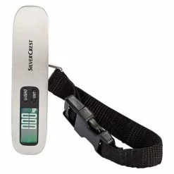 Alternative view of Beste recensies van ???? SILVERCREST Digitale Kofferweegschaal - Bagageweegschaal - Op Reis- Weegschaal - Bagageweger - Hand Held Elektronische Mini - Tassen/koffers - Tot 50 KG - Kofferweger - Luggage Scale – Kofferset – Nauwkeurigheid 0.01 KG – Incl. Batterijen. ⭐