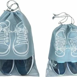 Alternative view of Top 10 ???? SUNMOOL Schoenenzak - Schoenentas - Schoenenzakken - Reis & Opberg Tas Voor Schoenen & Kleding - Waterafstotende Organizer Zak - Grijs - 44 X 32cm - 5Stuks ❤️
