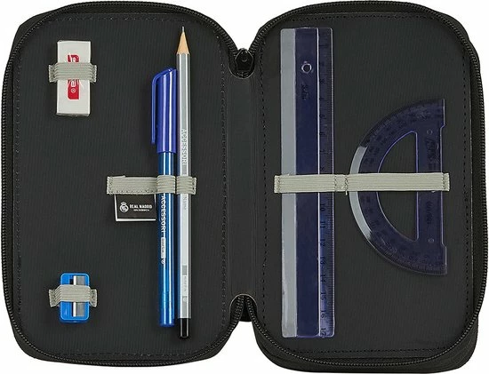 Top 10 ???? Real Madrid CF Real Madrid Gevuld Etui - 36 Stuks - 19,5 X 12,5 X 5,5 Cm - Polyester ⭐ 7 Top 10 ???? Real Madrid CF Real Madrid Gevuld Etui - 36 Stuks - 19,5 X 12,5 X 5,5 Cm - Polyester ⭐ - Afbeelding 5
