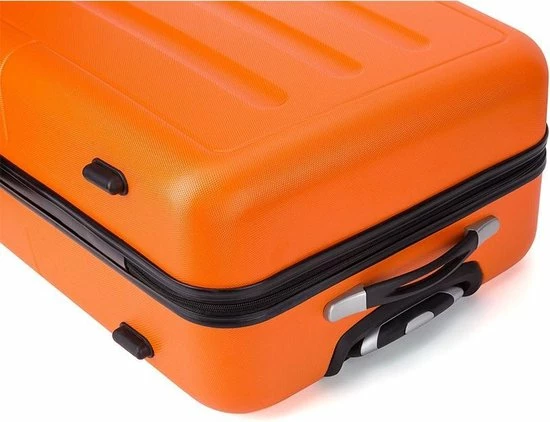 Nieuw ???? Decent Neon Fix ???? Handbagage Koffer - 55 Cm - Oranje ⭐ 10 Nieuw ???? Decent Neon Fix ???? Handbagage Koffer - 55 Cm - Oranje ⭐ - Afbeelding 8
