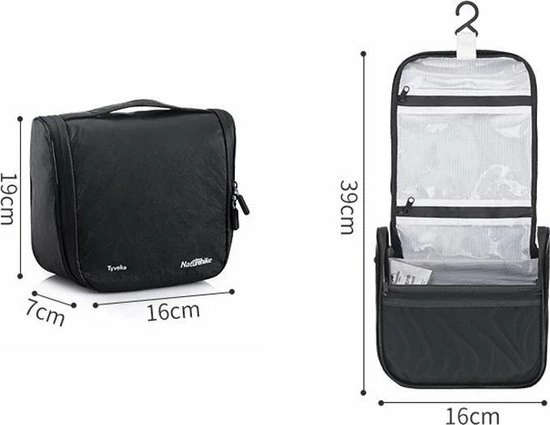 Aanbiedingen ❤️ Campingwise Reis Toilettas Super Lichtgewicht Met Ophanghaak | Model 2021 | Tyvek Waterdicht ???? 7 Aanbiedingen ❤️ Campingwise Reis Toilettas Super Lichtgewicht Met Ophanghaak | Model 2021 | Tyvek Waterdicht ???? - Afbeelding 5