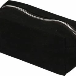 Flash-uitverkoop ???? Westford Mill Toilettas/make-up Tas Zwart 17 Cm Voor Heren/dames - Reis Toilettassen/make-up Etui - ???? Handbagage ????