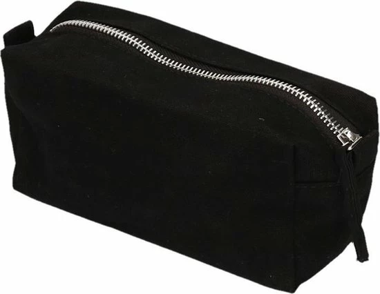Flash-uitverkoop ???? Westford Mill Toilettas/make-up Tas Zwart 17 Cm Voor Heren/dames - Reis Toilettassen/make-up Etui - ???? Handbagage ???? 3 Flash-uitverkoop ???? Westford Mill Toilettas/make-up Tas Zwart 17 Cm Voor Heren/dames - Reis Toilettassen/make-up Etui - ???? Handbagage ????