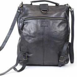Aanbiedingen ???? Bear Design Ross Leren Rugtas / Dokterstas - Zwart ???? 38 Aanbiedingen ???? Bear Design Ross Leren Rugtas / Dokterstas - Zwart ???? -Samsonite Winkel 550x430 4