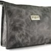 Coupon ???? Gerard Brinard Gérard Brinard Toilettas Leren Tas Vaal Zwart - 1 Rits ⌛ -Samsonite Winkel 550x438 3