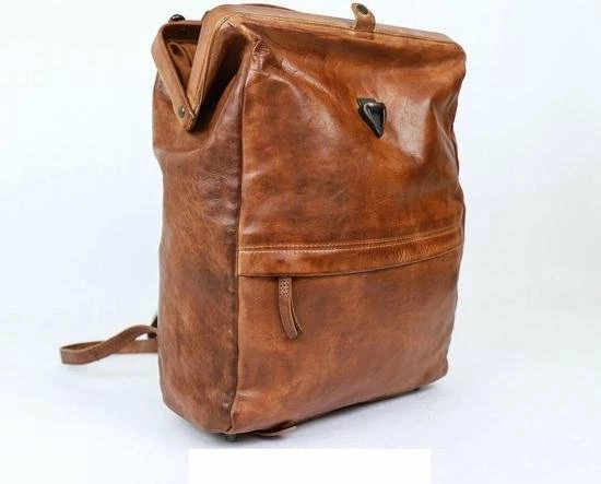 Aanbiedingen ???? Bear Design Ross Leren Rugtas / Dokterstas - Zwart ???? 21 Aanbiedingen ???? Bear Design Ross Leren Rugtas / Dokterstas - Zwart ???? - Afbeelding 19