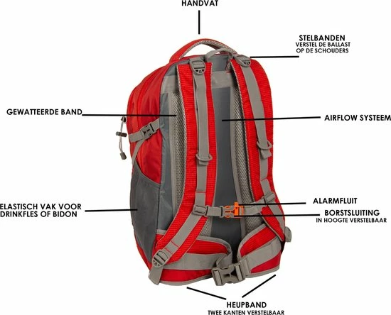 Beste Verkoop ???? New Rebels® Kinley - Rugtas - Blauw - 15.615141312108 - 48L - 36x24x53cm - Rugzak / ???? Backpack ???? 16 Beste Verkoop ???? New Rebels® Kinley - Rugtas - Blauw - 15.615141312108 - 48L - 36x24x53cm - Rugzak / ???? Backpack ???? - Afbeelding 14
