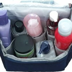 Alternative view of Beste recensies van ❤️ Petasos Toilettas Hanging Met Haak - Toiletry Bag - Toiletbag - Ophangbare Toilettas Met Haak - Type B - Zwart ❤️