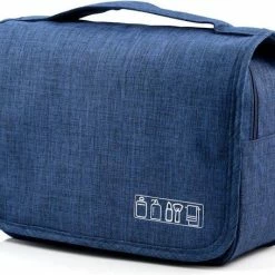 Promo ???? Merkloos Decopatent® Ophangbare Toilettas Met Haak - Dames & Heren - Travel Bag Organizer - Waterdichte Reis Tas - Mannen & Vrouwen - Blauw ???? 16 Promo ???? Merkloos Decopatent® Ophangbare Toilettas Met Haak - Dames & Heren - Travel Bag Organizer - Waterdichte Reis Tas - Mannen & Vrouwen - Blauw ???? -Samsonite Winkel 550x455