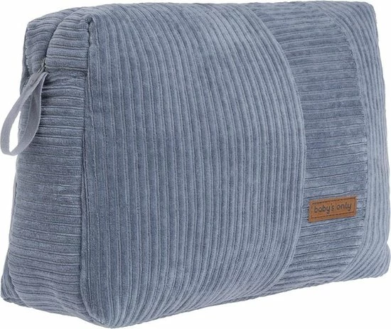 Gloednieuw ???? Baby's Only Baby Toilettas - Luieretui Sense - Vintage Blue - 25x10x20 Cm - Met Ritssluiting ???? 3 Gloednieuw ???? Baby's Only Baby Toilettas - Luieretui Sense - Vintage Blue - 25x10x20 Cm - Met Ritssluiting ????