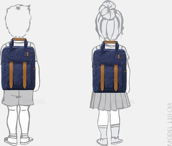 Goedkoop ???? Fresk Kinderrugzak / Rugtas / Schooltas - Fresk - 7 Liter - Leer - Blauw ???? 4 Goedkoop ???? Fresk Kinderrugzak / Rugtas / Schooltas - Fresk - 7 Liter - Leer - Blauw ???? - Afbeelding 2
