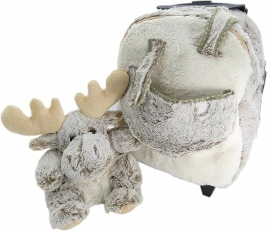 Korting ✔️ Inware Kinder Koffer Eland - Multifunctionele Kindertrolley Knufel - Kindertrolley Op Wieltjes - Knuffelrugzak - Rugzak ???? 7 Korting ✔️ Inware Kinder Koffer Eland - Multifunctionele Kindertrolley Knufel - Kindertrolley Op Wieltjes - Knuffelrugzak - Rugzak ???? - Afbeelding 5